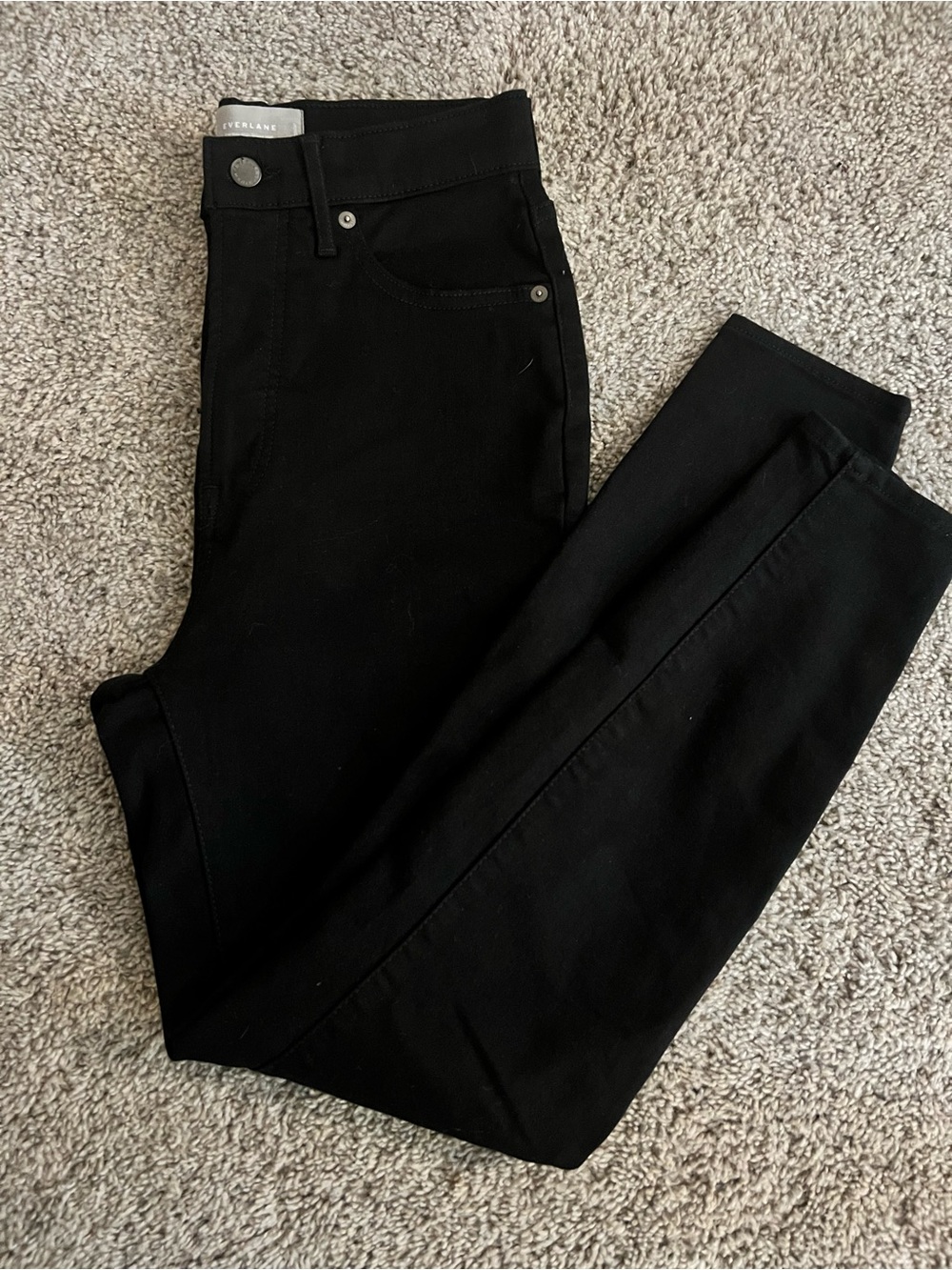 Everlane Women’s Black High-Rise Skinny Jeans